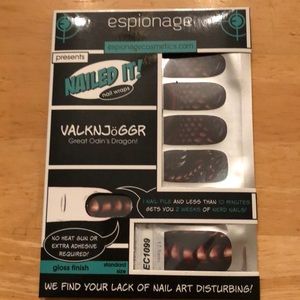 Espionage Cosmetics Nail Wrap Valknjöggr